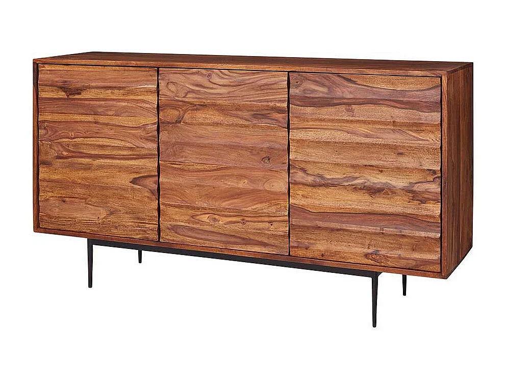 Holz Sideboard aus Sheesham Massivholz 150 cm breit