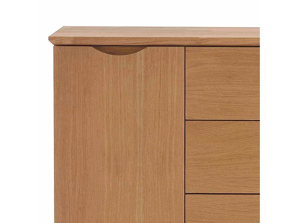 Wohnzimmer Sideboard mit Eiche Furnier 120 cm