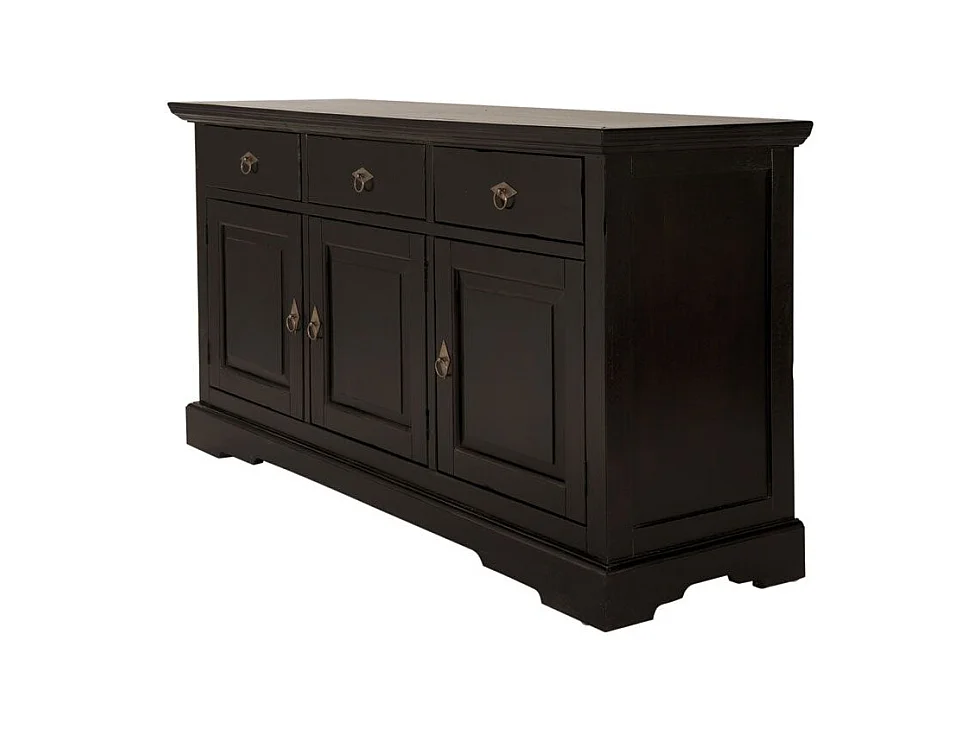 Esszimmer Sideboard im Kolonialstil Akazie Massivholz