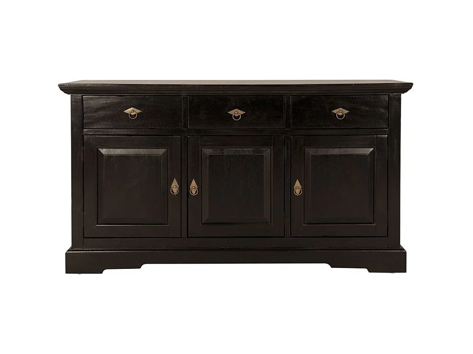 Esszimmer Sideboard im Kolonialstil Akazie Massivholz