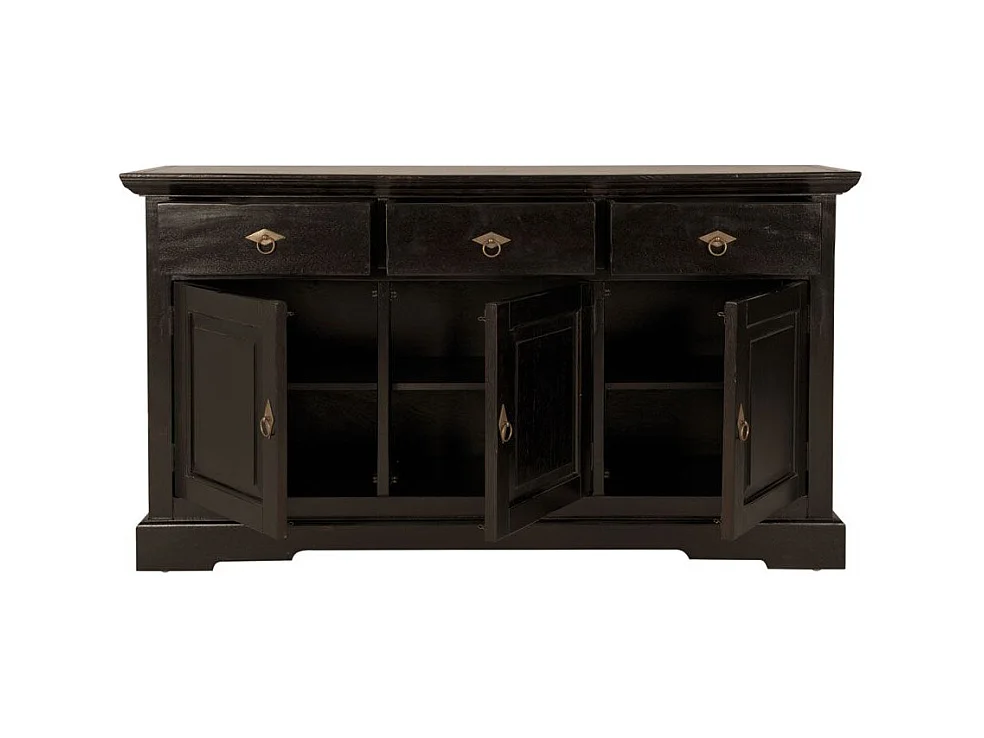 Esszimmer Sideboard im Kolonialstil Akazie Massivholz