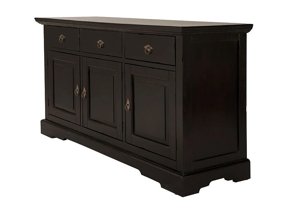 Esszimmer Sideboard im Kolonialstil Akazie Massivholz