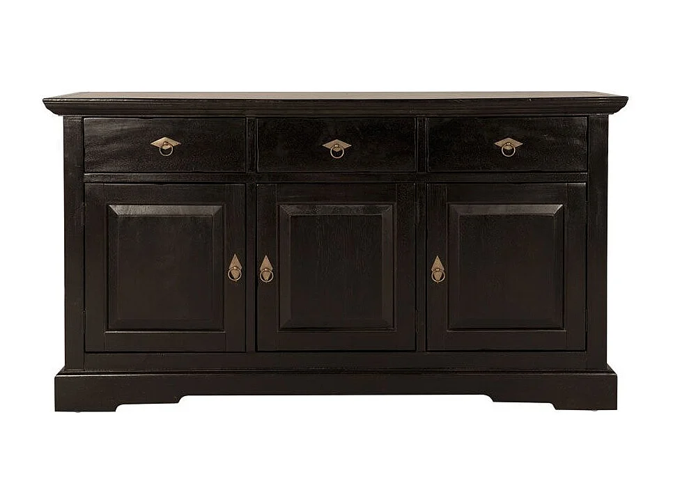 Esszimmer Sideboard im Kolonialstil Akazie Massivholz