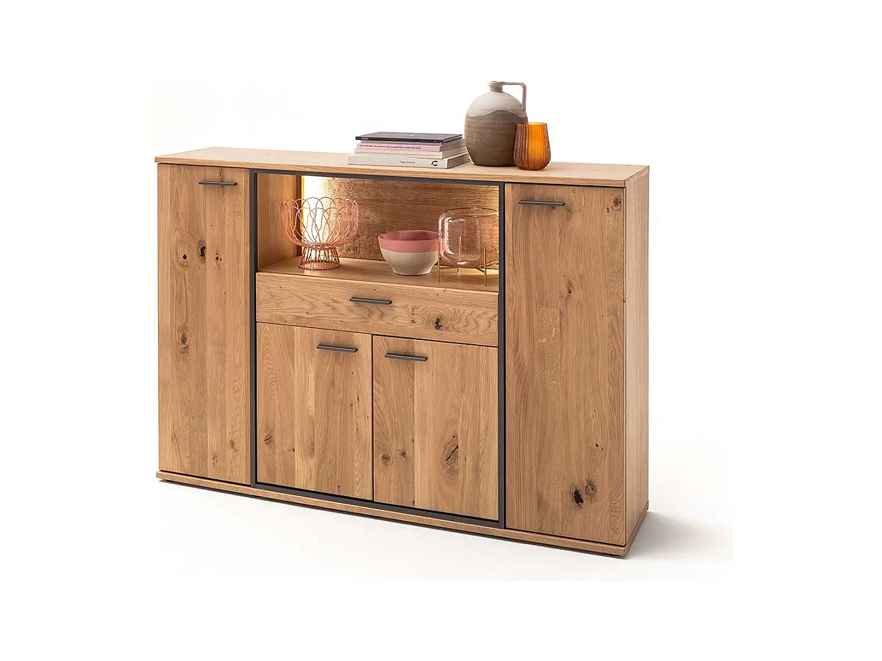 Esszimmer Anrichte mit Asteiche furniert 165 cm breit
