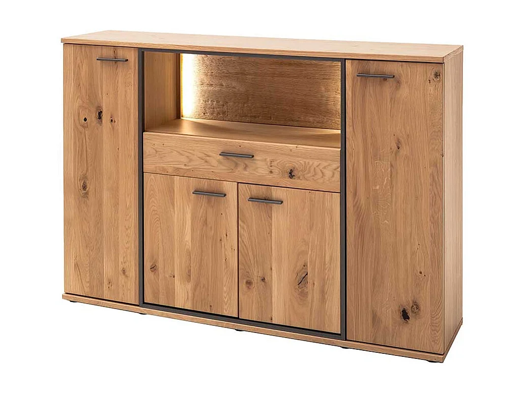 Esszimmer Anrichte mit Asteiche furniert 165 cm breit