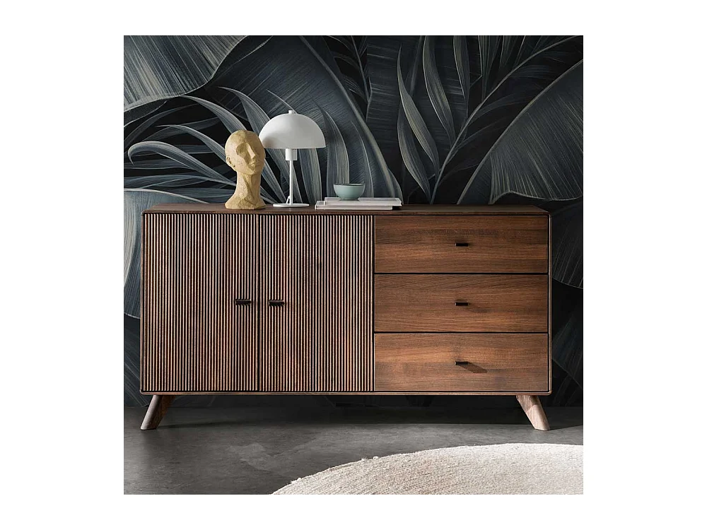 Esszimmersideboard massiv aus Kernbuche Massivholz braun ge�lt