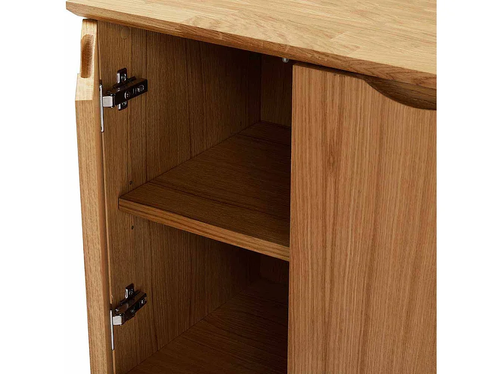 Sideboard mit Eiche Furnier 150 cm breit