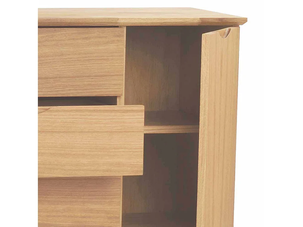 Sideboard mit Eiche Furnier 150 cm breit