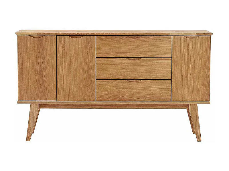 Sideboard mit Eiche Furnier 150 cm breit