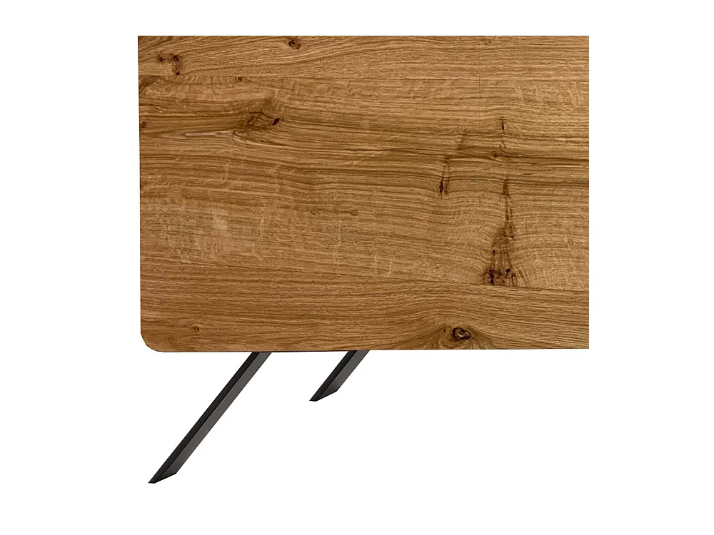 Design Sideboard in Eichefarben Schwarz