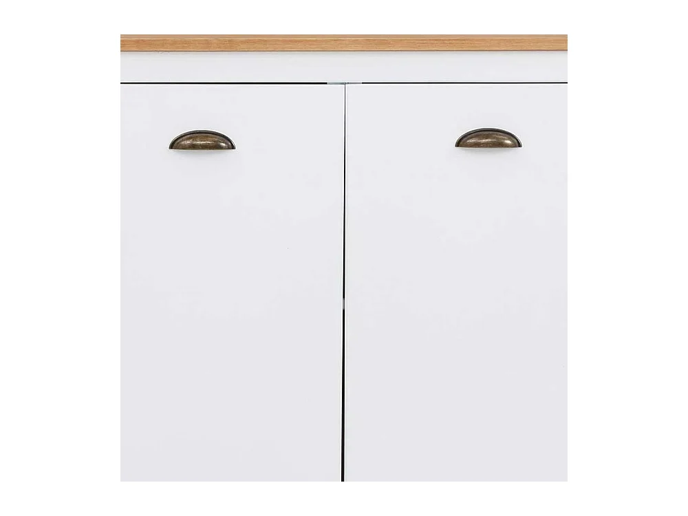 Esszimmersideboard im Landhausstil Kieferfarben und Weiß