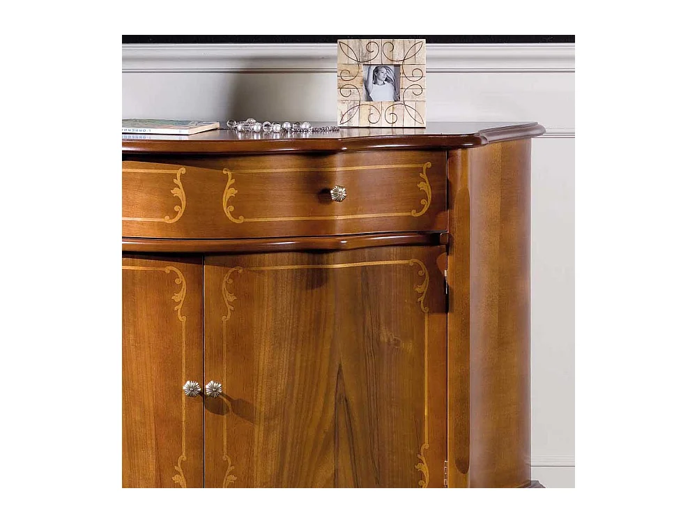 Wohnzimmer Sideboard im Barock Design 120 cm