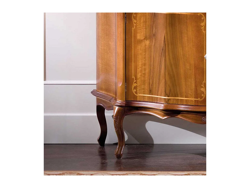 Wohnzimmer Sideboard im Barock Design 120 cm