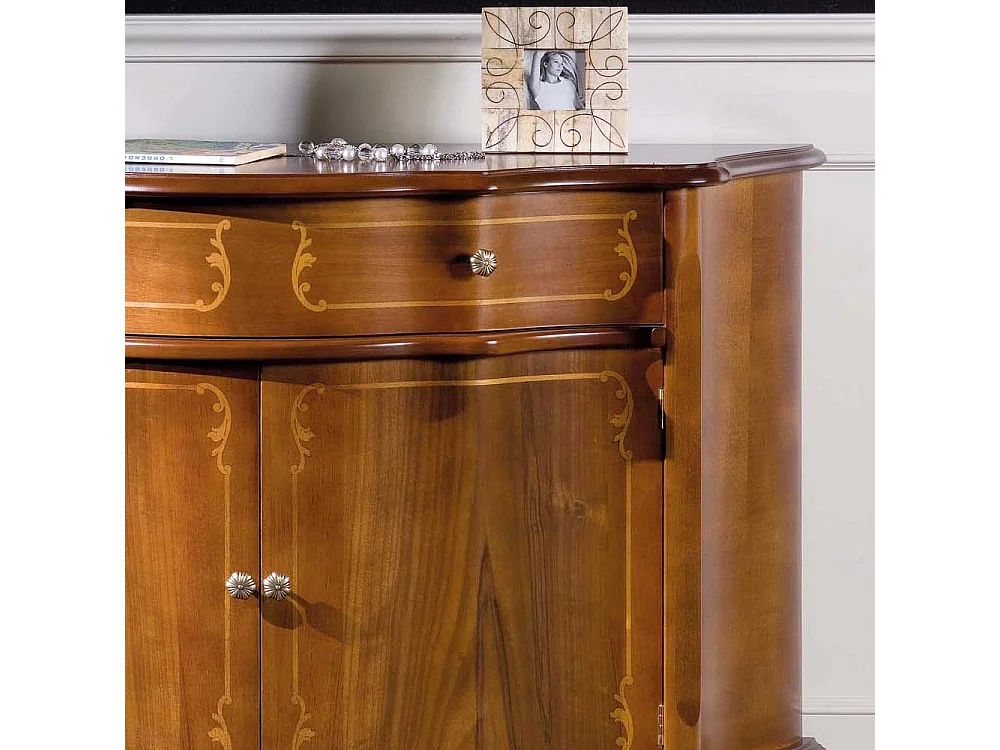 Wohnzimmer Sideboard im Barock Design 120 cm