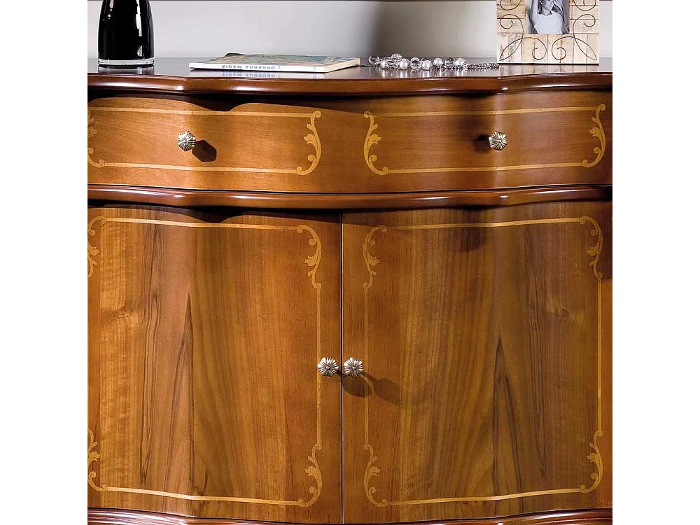 Wohnzimmer Sideboard im Barock Design 120 cm