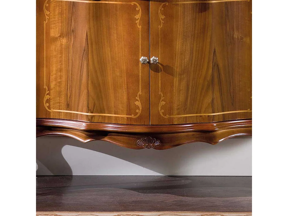 Wohnzimmer Sideboard im Barock Design 120 cm