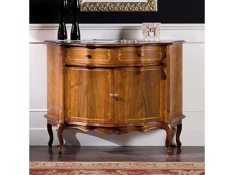 Wohnzimmer Sideboard im Barock Design 120 cm