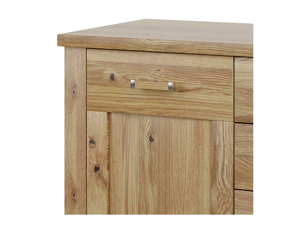 Wäschekommode in Asteichefarben vier Schubladen und Tür