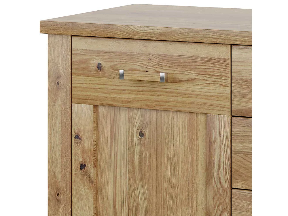 Wäschekommode in Asteichefarben vier Schubladen und Tür