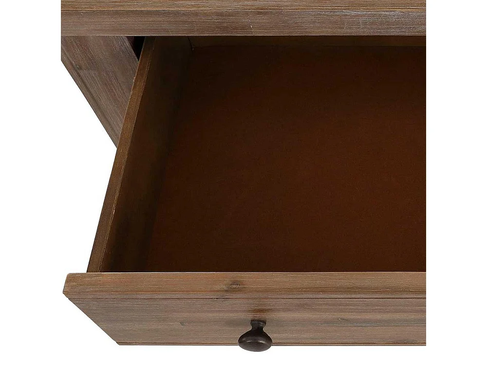 Esszimmersideboard in Akazie White Wash massiv Vintage Design