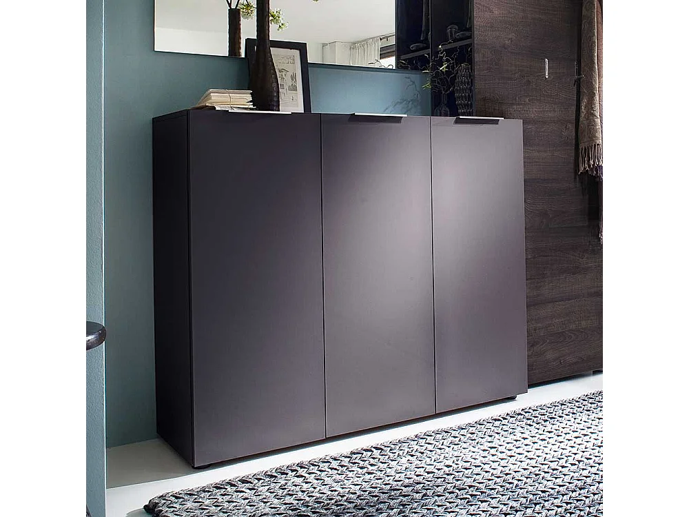 Mehrzwecksideboard in Anthrazit 120 cm breit