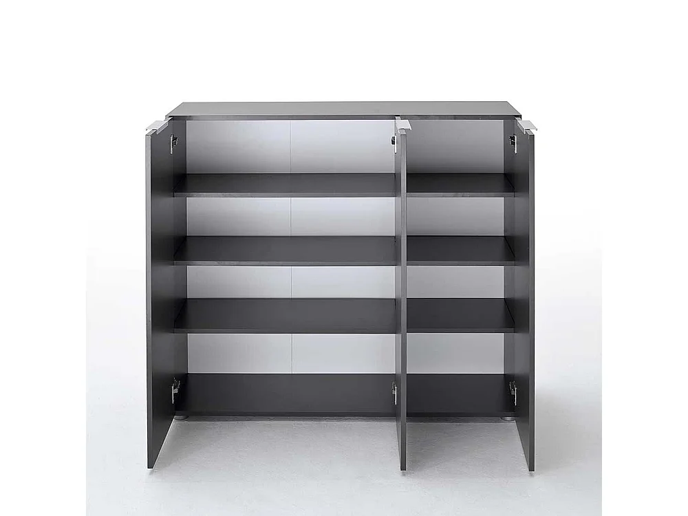 Mehrzwecksideboard in Anthrazit 120 cm breit