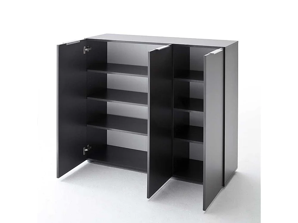 Mehrzwecksideboard in Anthrazit 120 cm breit