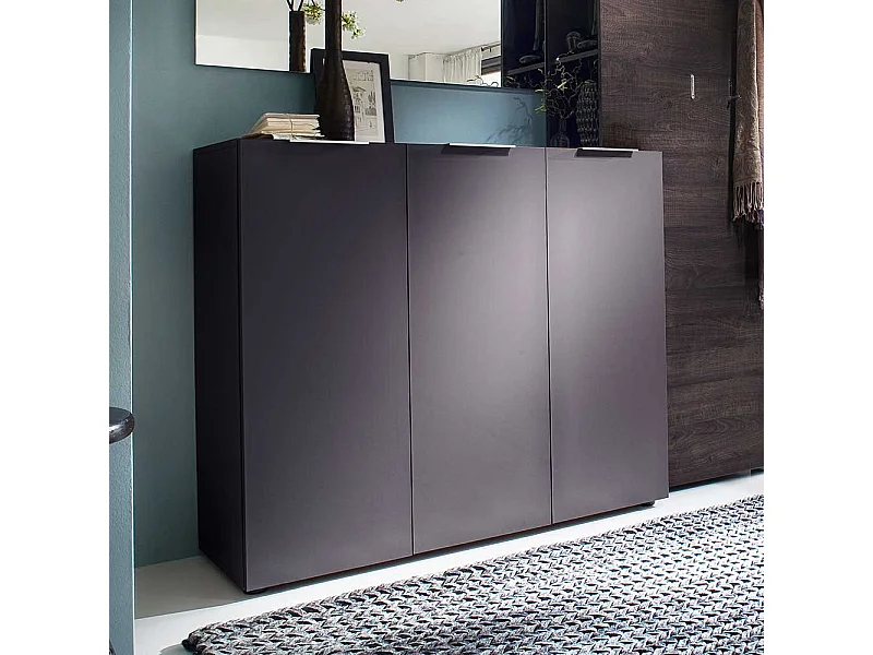 Mehrzwecksideboard in Anthrazit 120 cm breit