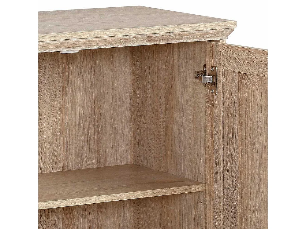 3 türiges Sideboard in Eichefarben 120 cm breit