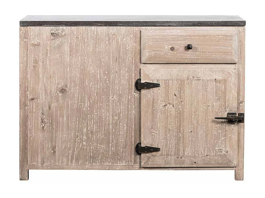 Küchen Anrichte aus Pinie Recyclingholz Antik Finish