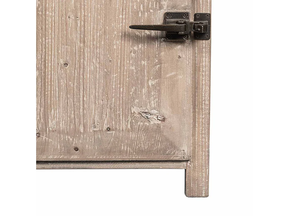 Küchen Anrichte aus Pinie Recyclingholz Antik Finish