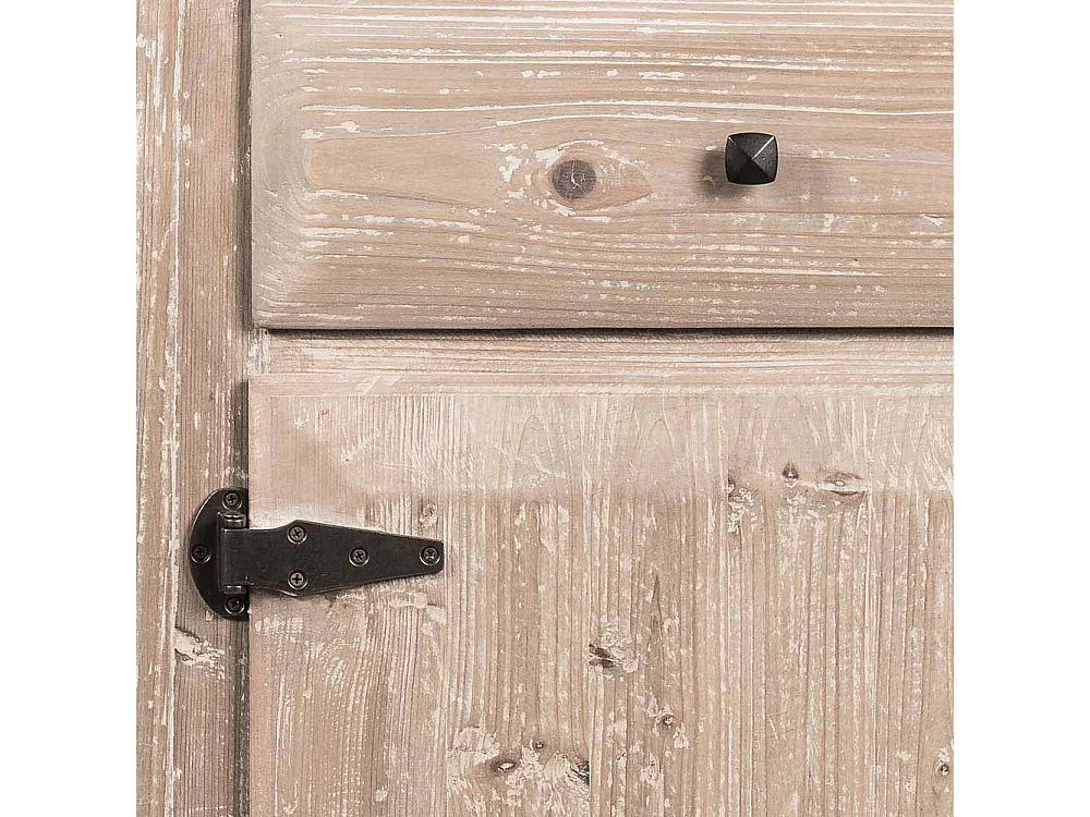 Küchen Anrichte aus Pinie Recyclingholz Antik Finish