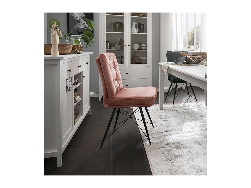 Landhaus Sideboard aus Kiefer Massivholz Weiß