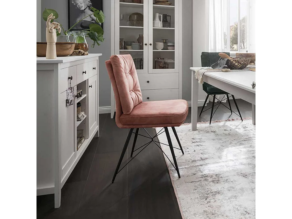 Landhaus Sideboard aus Kiefer Massivholz Weiß