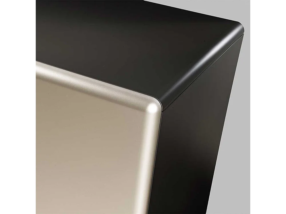 Wohnzimmerkommode in modernem Design Bügelgestell aus Metall