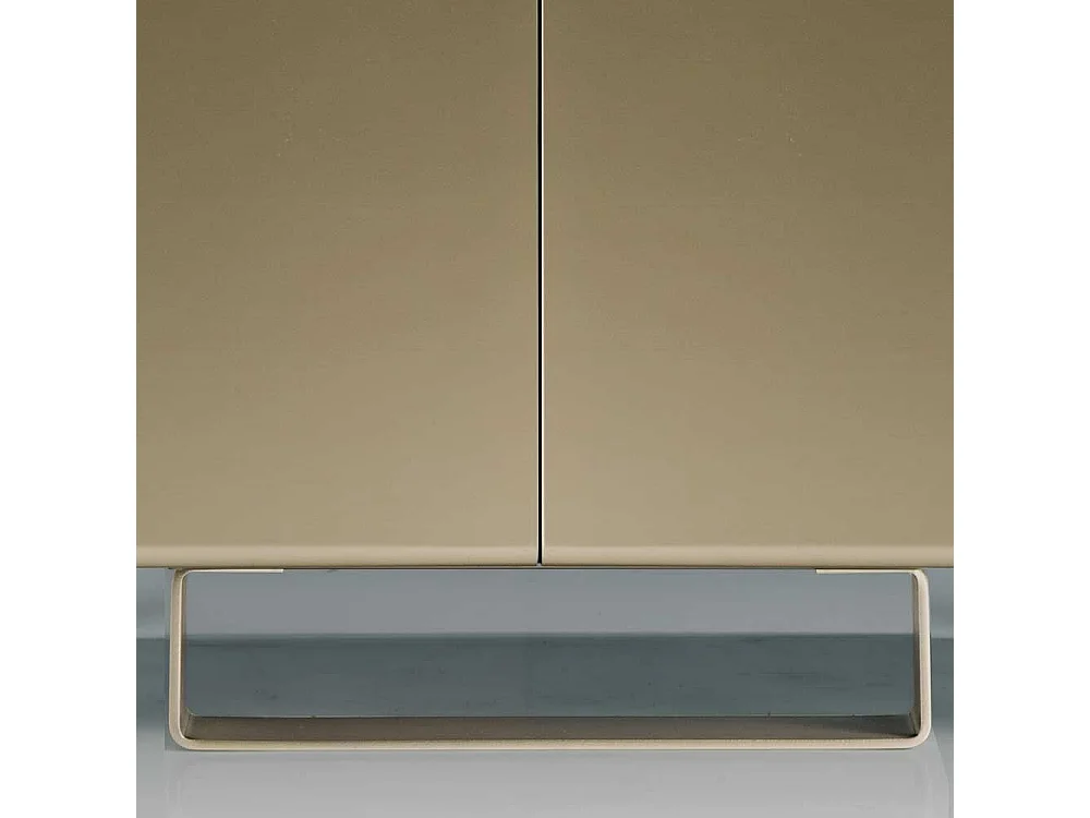 Wohnzimmerkommode in modernem Design Bügelgestell aus Metall