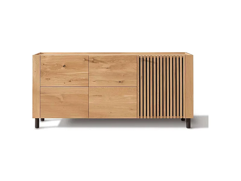 Esszimmersideboard aus Wildeiche Massivholz Skandi Design
