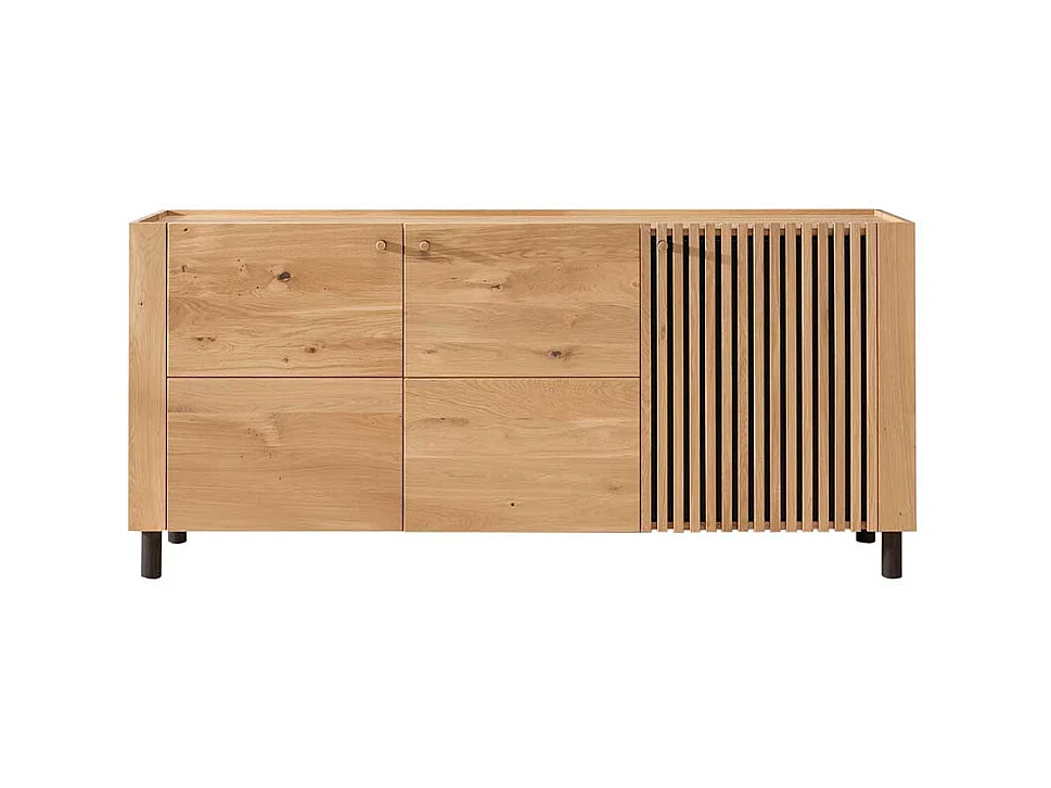 Esszimmersideboard aus Wildeiche Massivholz Skandi Design