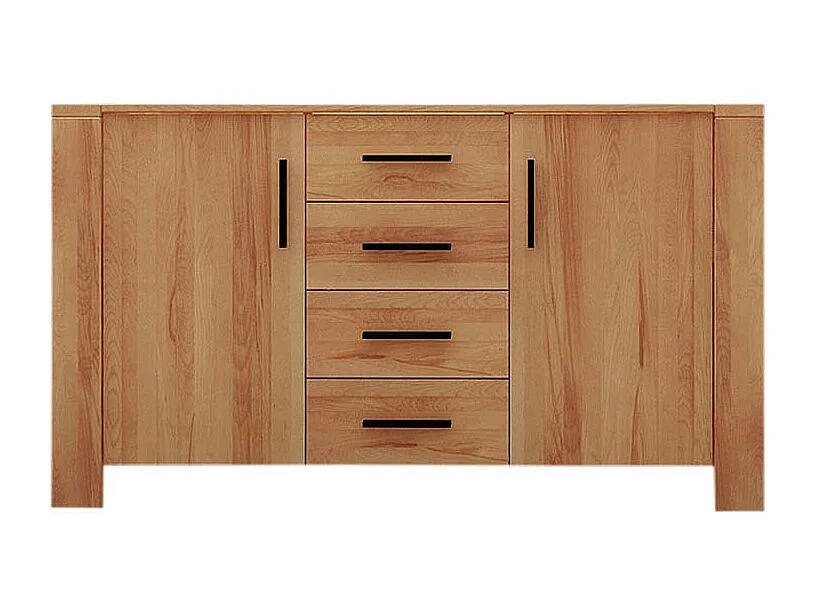 Wohnzimmer Sideboard aus Kernbuche massiv geölt