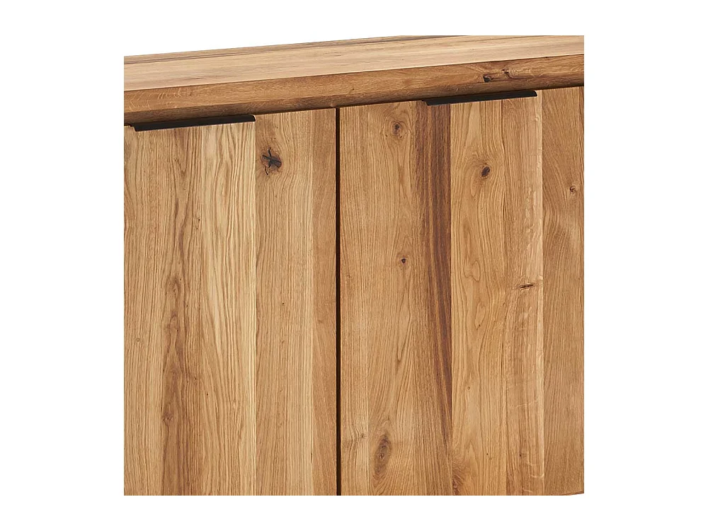 Massiv Sideboard aus Wildeiche Holz 2 Türen