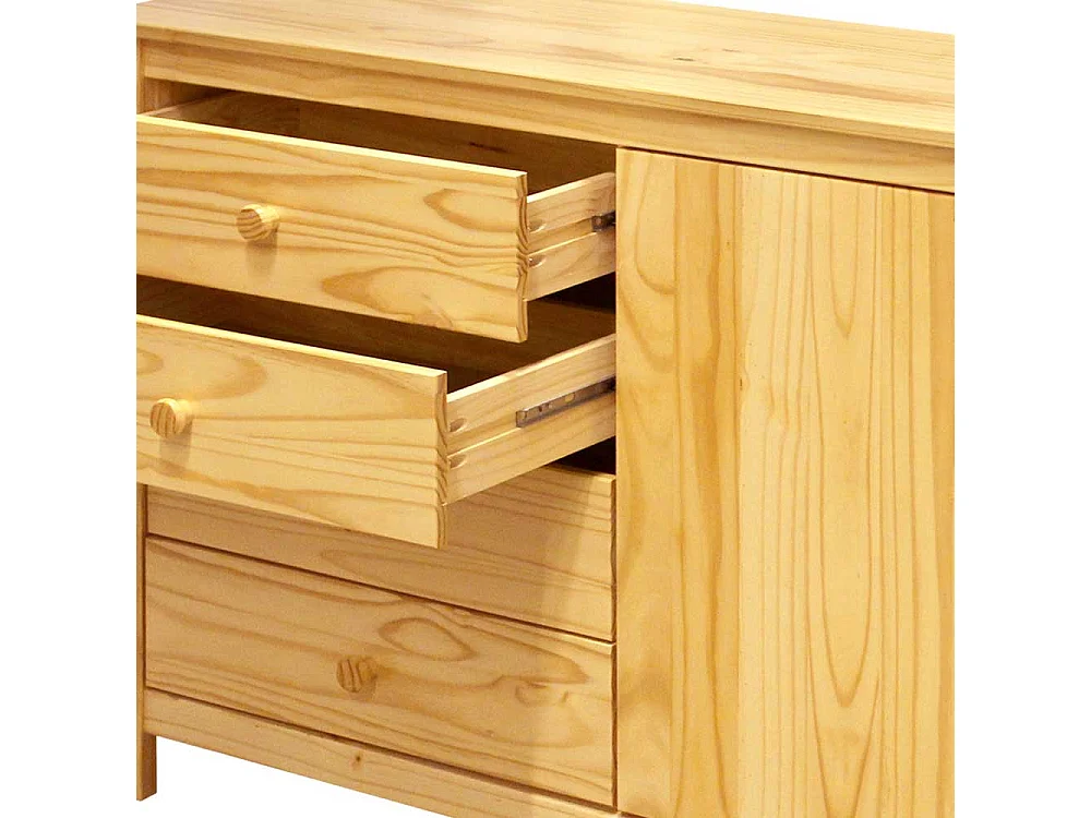 Vollholzkommode aus Kiefer Massivholz Landhausstil