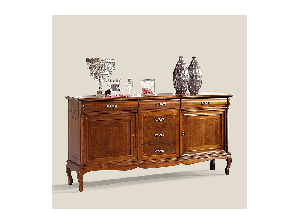 Esszimmersideboard in italienischem Design Nussbaumfarben
