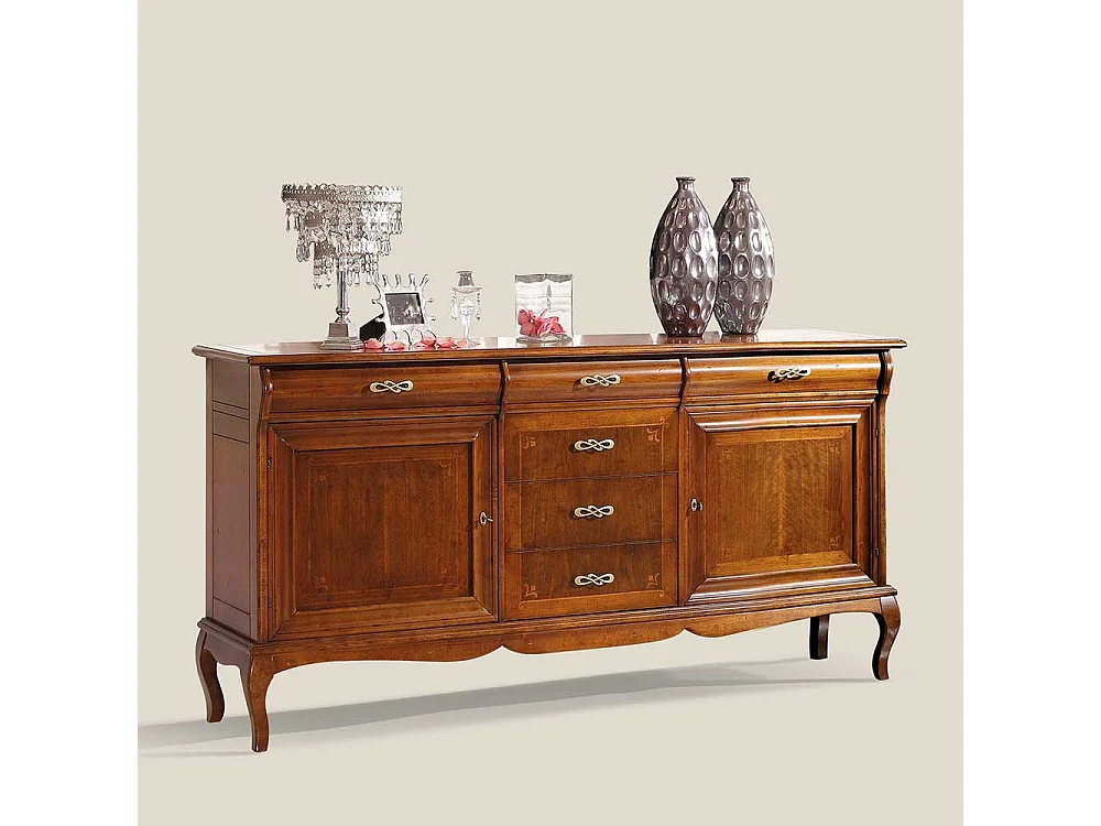 Esszimmersideboard in italienischem Design Nussbaumfarben