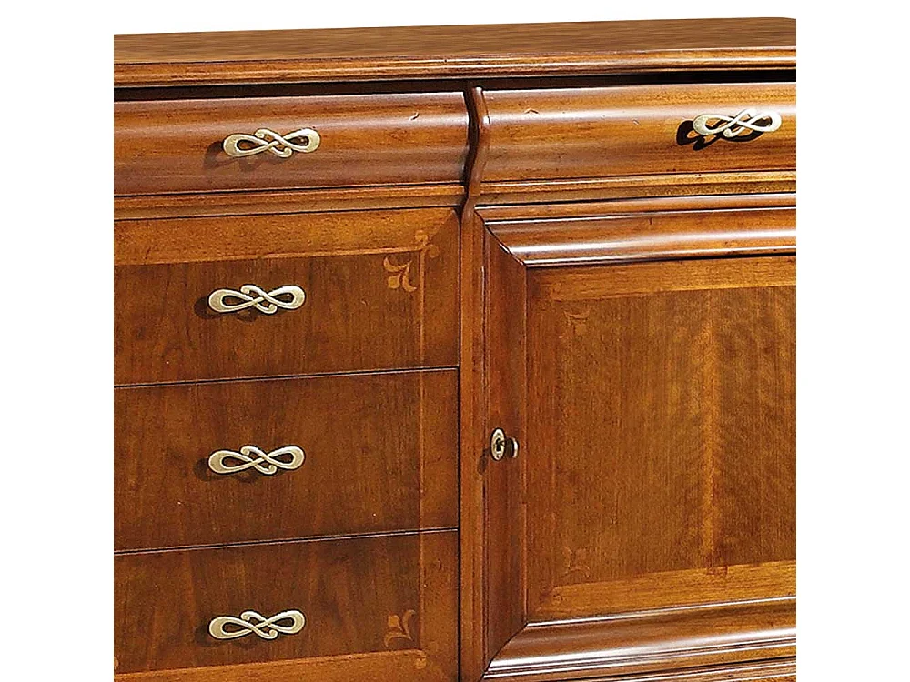 Esszimmersideboard in italienischem Design Nussbaumfarben