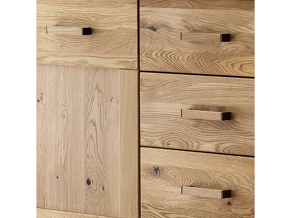 Esszimmersideboard teilmassiv in Asteichefarben Landhausstil