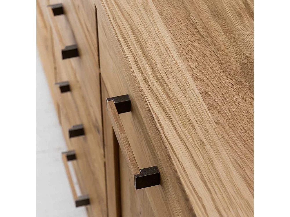 Esszimmersideboard teilmassiv in Asteichefarben Landhausstil