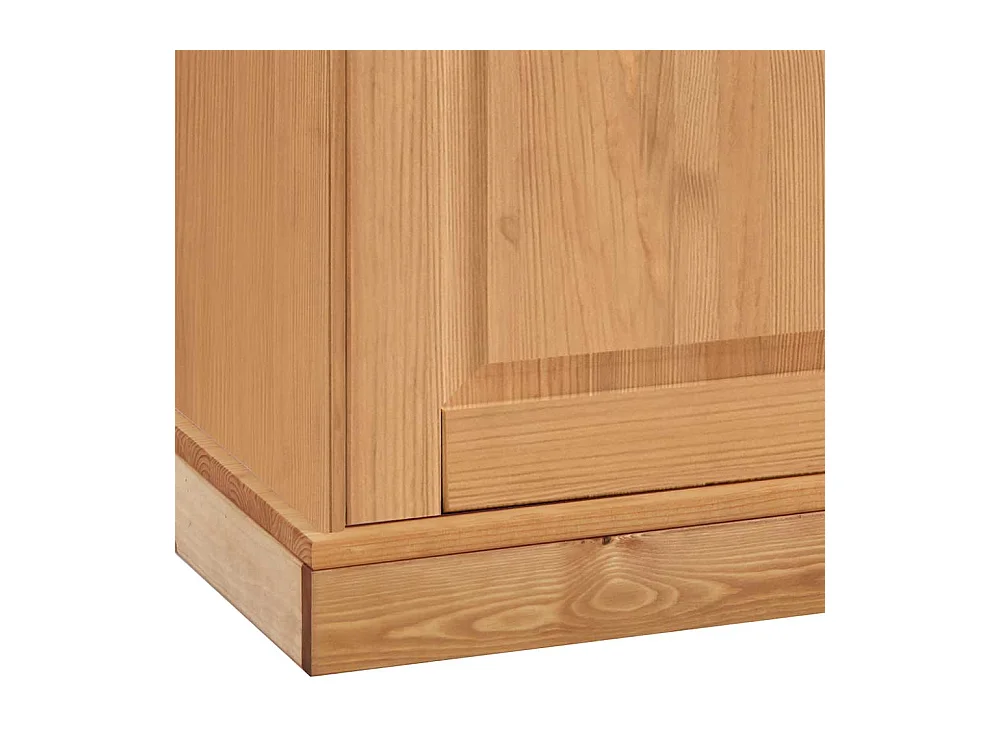 Landhaus Anrichte aus Kiefer teilmassiv Laugenfarben