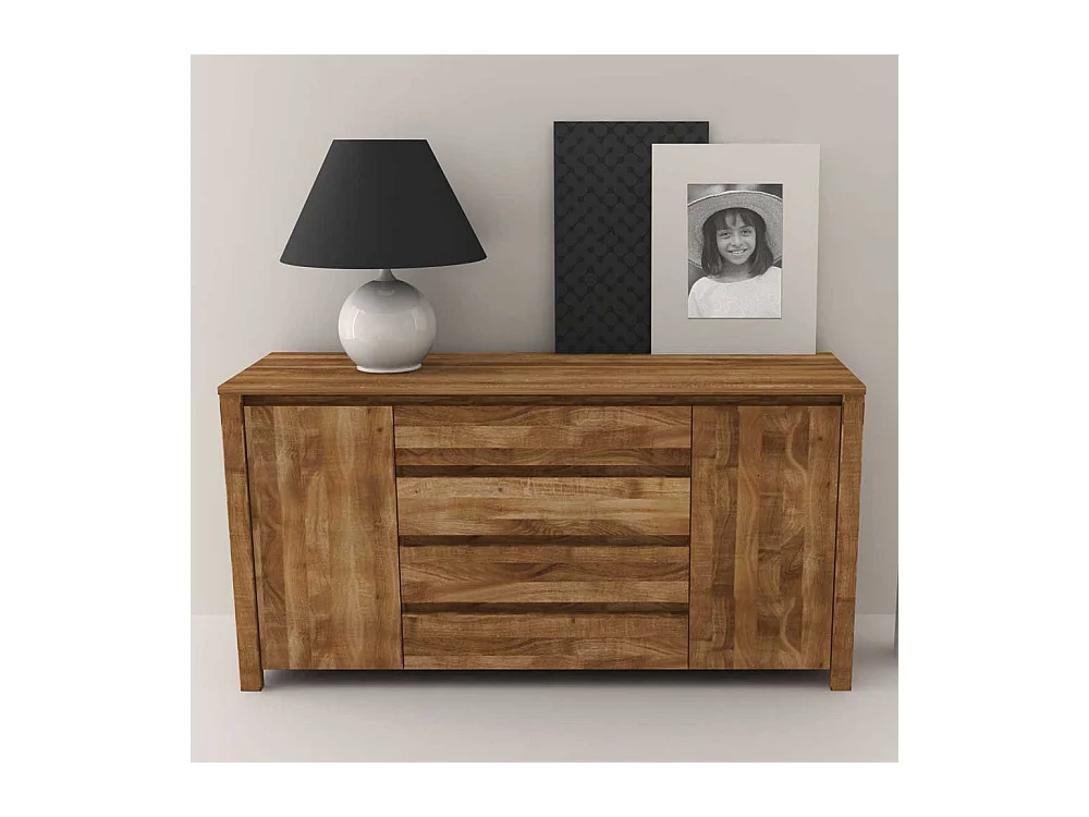 Massivholz Sideboard aus Wildeiche geölt 150 cm
