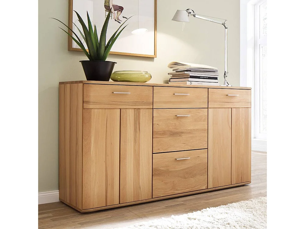 Sideboard Esszimmersideboard echtholzfurniert und geölt