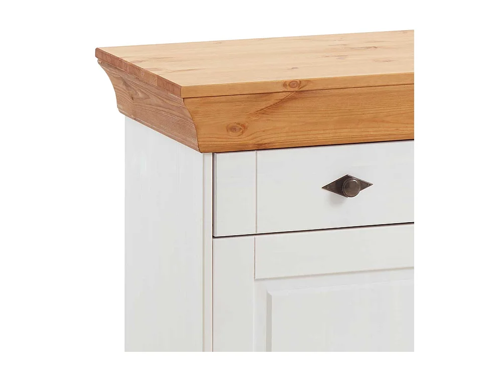 Anrichte in Weiß Holz Landhaus